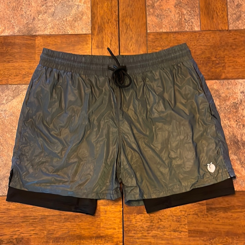 Iridescent Workout Shorts